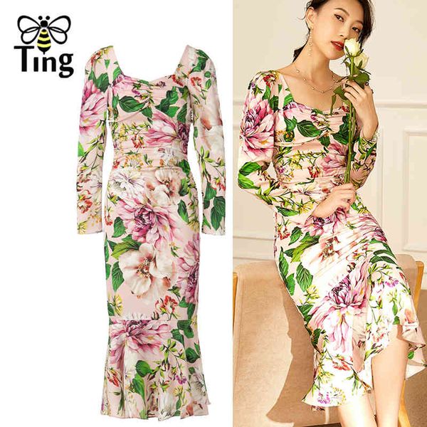 designer vintage elegant flower print mermaid party night dresses retro shys lily bodycon satin dress midi ruffles robes 210513, Black;gray
designer vintage elegant flower print mermaid party night dresses retro shys lily bodycon satin dress midi ruffles robes 210513, Black;gray