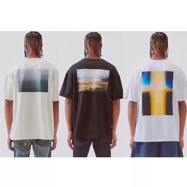 california sunrise landscape print t shirts designer loose short sleeve cotton t-shirt men's and women's bottoming casual tees, White;black
california sunrise landscape print t shirts designer loose short sleeve cotton t-shirt men's and women's bottoming casual tees, White;black