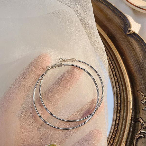 hoop & huggie women's earrings trend goth exaggerated woman accessories simple gold silver color punk large circle women earring jewelr, Golden;silver
hoop & huggie women's earrings trend goth exaggerated woman accessories simple gold silver color punk large circle women earring jewelr, Golden;silver