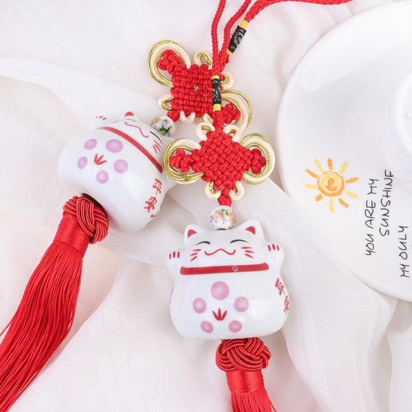 interior decorations 2pcs red adorable cat hanging pendant ceramic car ornament decor accessories gift
interior decorations 2pcs red adorable cat hanging pendant ceramic car ornament decor accessories gift