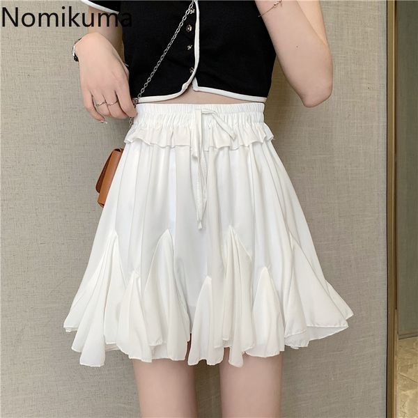 nomikuma high waist mini skirt women casual fashion stretch high waist skirts female summer chic bottoms jupe longue femme 210514, Black
nomikuma high waist mini skirt women casual fashion stretch high waist skirts female summer chic bottoms jupe longue femme 210514, Black