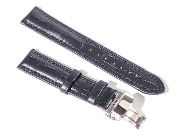 watch bands timelee 20mm crocodile pattern genuine cow leather strap band with butterfly buckle watchband, Black;brown
watch bands timelee 20mm crocodile pattern genuine cow leather strap band with butterfly buckle watchband, Black;brown
