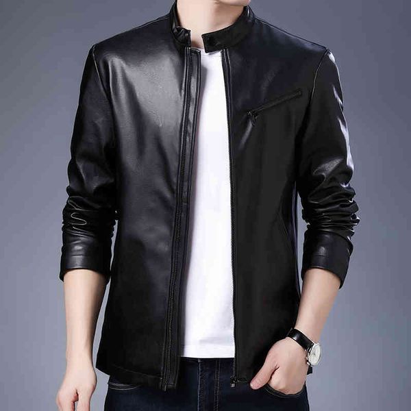 men's leather & faux leather jacket, high neck korean tight casual, motorcycle, in 2021, Black
men's leather & faux leather jacket, high neck korean tight casual, motorcycle, in 2021, Black