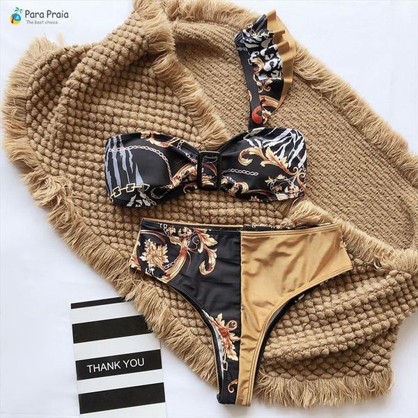 bandeau high waist women womens swimwears push up bikini set one shoulder thong beachwear bathing suit, White;black
bandeau high waist women womens swimwears push up bikini set one shoulder thong beachwear bathing suit, White;black