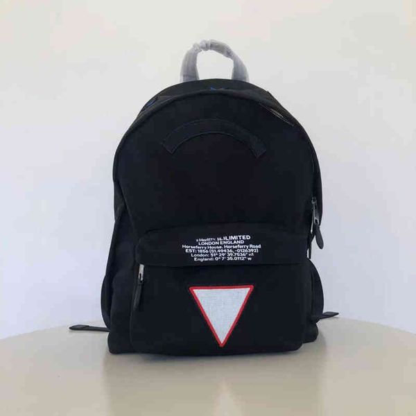 handbag 2021 b nylon home backpack for men and women with the same model commuting, daily school season, large capacity, Black;red 
handbag 2021 b nylon home backpack for men and women with the same model commuting, daily school season, large capacity, Black;red