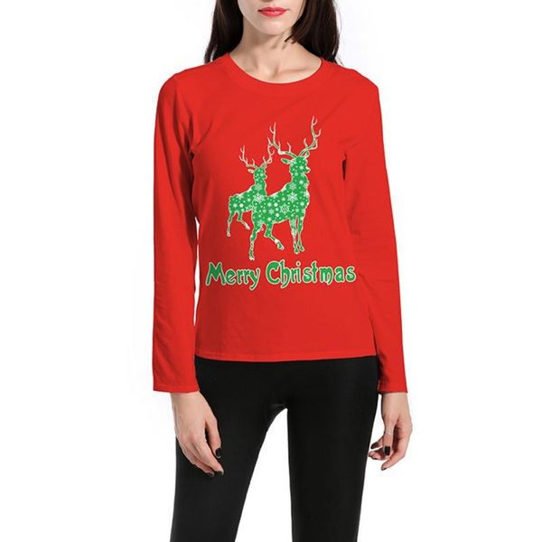 women's hoodies & sweatshirts autumn and winter fashion round neck christmas elk print long-sleeved straight version of bottom shirt sw, Black
women's hoodies & sweatshirts autumn and winter fashion round neck christmas elk print long-sleeved straight version of bottom shirt sw, Black