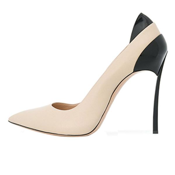 classical shallow pointed toe patchwork high heels elegant women pumps shoes dress, Black
classical shallow pointed toe patchwork high heels elegant women pumps shoes dress, Black