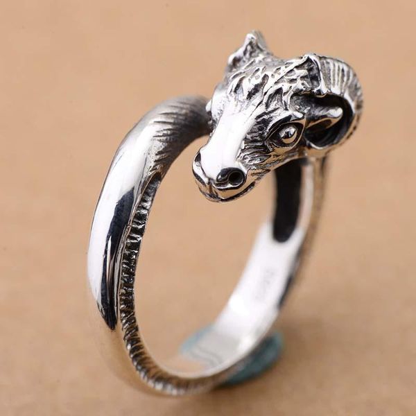 cluster rings real 925 plain silver retro leader king style zodiac men's opening ring exquisite commemorative gift jewelry, Golden;silver
cluster rings real 925 plain silver retro leader king style zodiac men's opening ring exquisite commemorative gift jewelry, Golden;silver