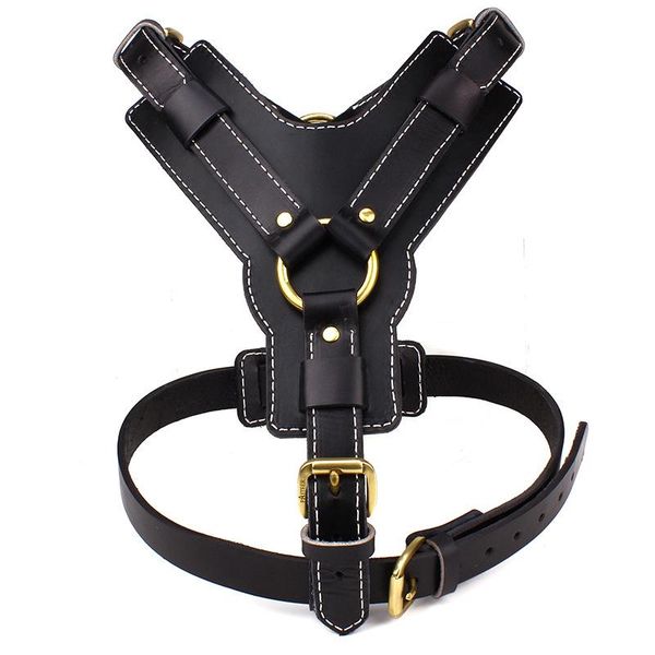 real leather large dog harness vest walking training big harnesses adjustable strap for german shepherd labrador husky dogs collars & leashe
real leather large dog harness vest walking training big harnesses adjustable strap for german shepherd labrador husky dogs collars & leashe