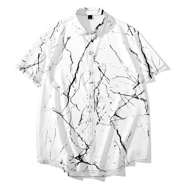 men's casual shirts 2021 short sleeve lapel shirt large size black and white line 3d printed with pockets, White;black
men's casual shirts 2021 short sleeve lapel shirt large size black and white line 3d printed with pockets, White;black