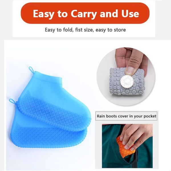 rainproof shoe cover silicone anti-skid thick wear-resistant waterproof shoes pvc rain boots reusable practical disposable covers
rainproof shoe cover silicone anti-skid thick wear-resistant waterproof shoes pvc rain boots reusable practical disposable covers