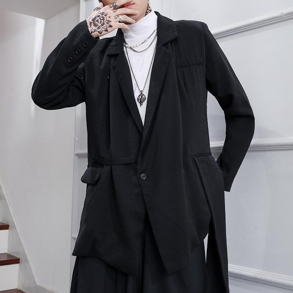 mens casual blazer jacket 2021 spring and summer black personality suit loose performance costume stage outfit yamamoto wind men's suit, White;black
mens casual blazer jacket 2021 spring and summer black personality suit loose performance costume stage outfit yamamoto wind men's suit, White;black