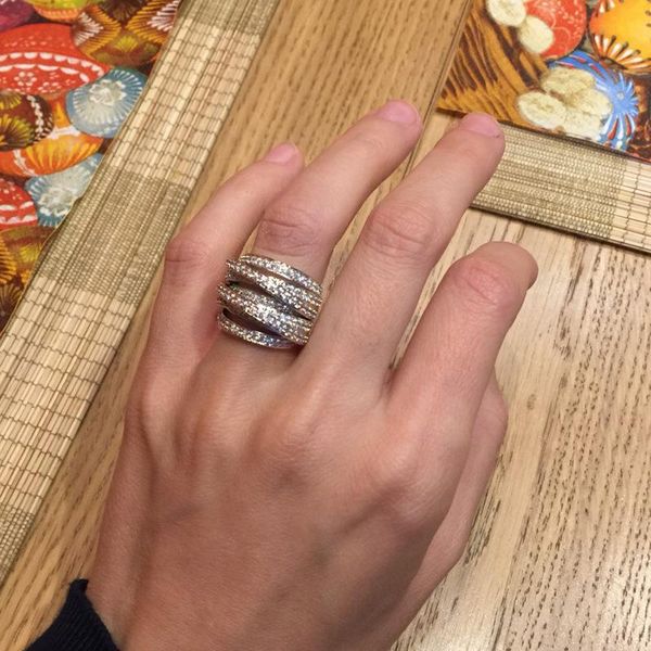 cluster rings s925 sterling silver white diamond ring anillos de bague etoile bizuteria for women men jewelry bijoux femme box, Golden;silver
cluster rings s925 sterling silver white diamond ring anillos de bague etoile bizuteria for women men jewelry bijoux femme box, Golden;silver