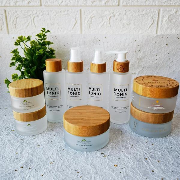 storage bottles & jars the samples custom logo frosted glass spray lotion packaging jar for cosmetic makeup cream with bamboo lid
storage bottles & jars the samples custom logo frosted glass spray lotion packaging jar for cosmetic makeup cream with bamboo lid