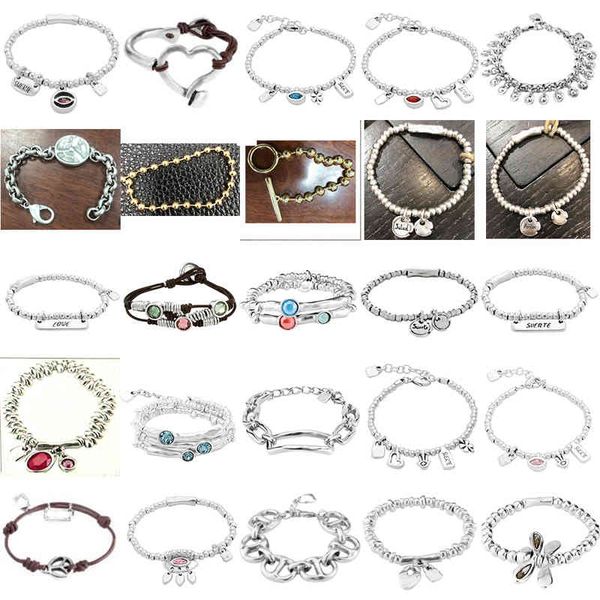 2021 stainless steel alloy silver color and no lock fashion charm beaded bracelet have whole, Golden;silver 
2021 stainless steel alloy silver color and no lock fashion charm beaded bracelet have whole, Golden;silver