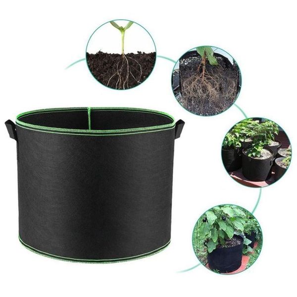 planters & pots planting bag for nursery garden grow bags gardening tools / handles round aeration container
planters & pots planting bag for nursery garden grow bags gardening tools / handles round aeration container