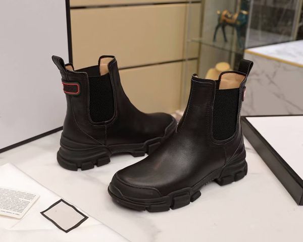 2021simple fashion women's boots designer thick heel desert platform comfortable round head leather size 35-40, Black
2021simple fashion women's boots designer thick heel desert platform comfortable round head leather size 35-40, Black