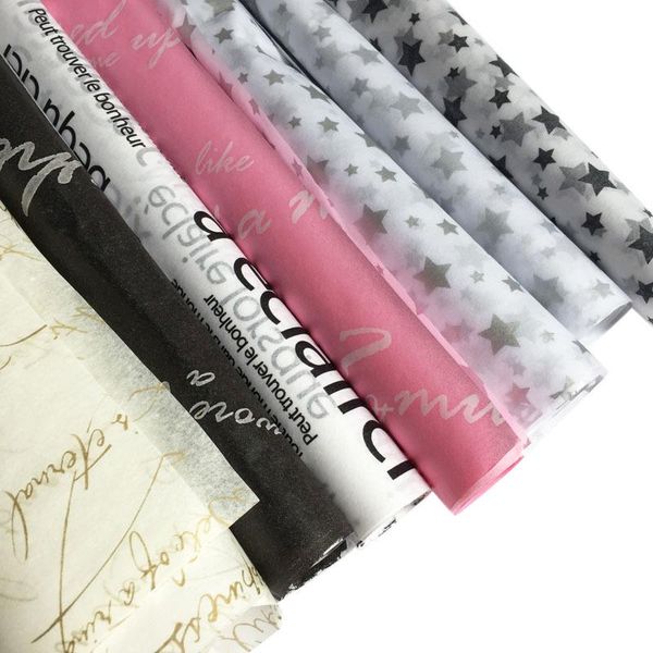 20pcs/set english letter gold star tissue paper flower clothing shirt shoes gift packaging craft roll wine wrapping papers other arts and cr
20pcs/set english letter gold star tissue paper flower clothing shirt shoes gift packaging craft roll wine wrapping papers other arts and cr