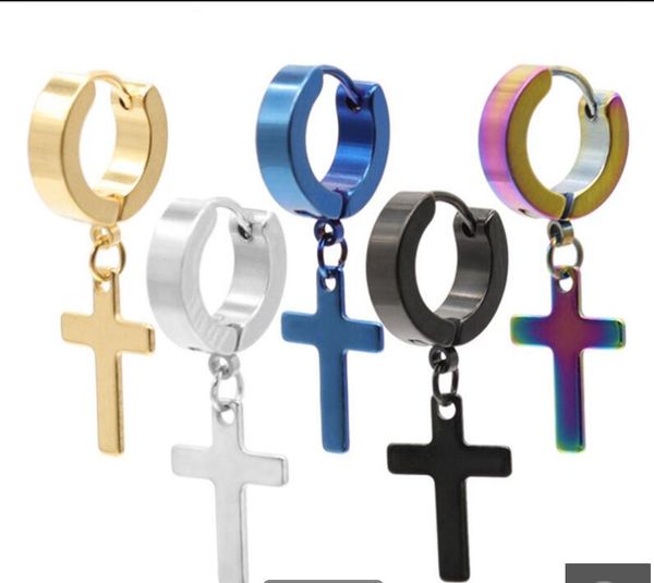stainless steel cross charm earrings punk jewelry for cool women girl friendship gifts accessories gc801, Golden
stainless steel cross charm earrings punk jewelry for cool women girl friendship gifts accessories gc801, Golden