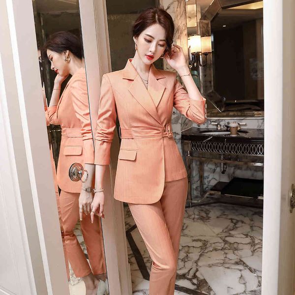 pant arrival pink yellow green stripe suit with asymmetric belt 2 piece women's assembly plus size 5xl blazer and pants, White
pant arrival pink yellow green stripe suit with asymmetric belt 2 piece women's assembly plus size 5xl blazer and pants, White