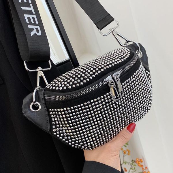 evening bags king diamond waist bag 2021 fashion chest net red women's versatile broadband one shoulder messenger
evening bags king diamond waist bag 2021 fashion chest net red women's versatile broadband one shoulder messenger