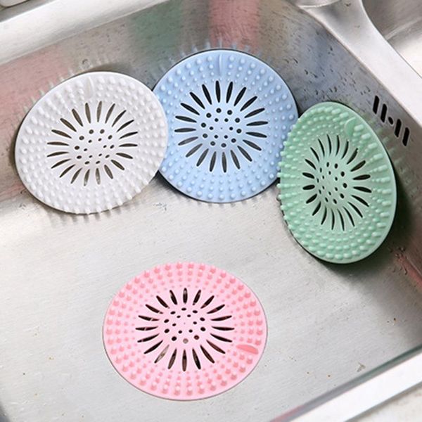 silicone hair sink filter round strainer kitchen bathroom shower floor drain anti-blocking cover net other bath & toilet supplies
silicone hair sink filter round strainer kitchen bathroom shower floor drain anti-blocking cover net other bath & toilet supplies