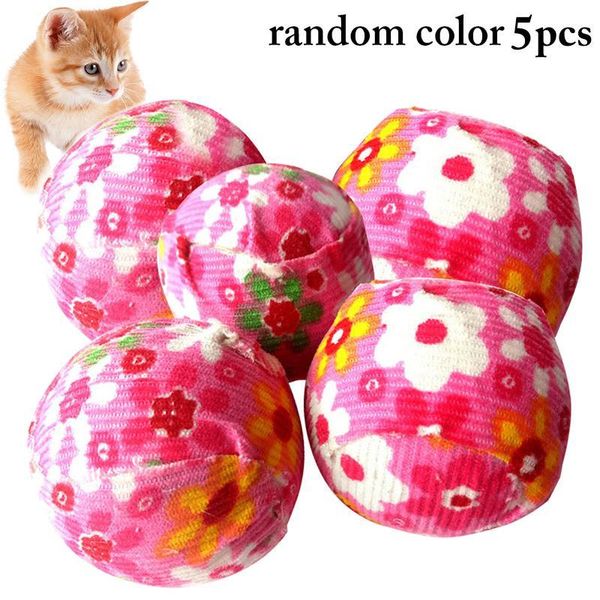 cat toy interactive ball cloth funny 5pcs flower print soft gatos play for pet kitten chewing supplies toys
cat toy interactive ball cloth funny 5pcs flower print soft gatos play for pet kitten chewing supplies toys