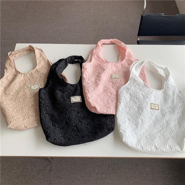 evening bags rose jacquard tote bag women shoulder large- capacity eco fabric shopping shopper ladies girls reusable beach hand
evening bags rose jacquard tote bag women shoulder large- capacity eco fabric shopping shopper ladies girls reusable beach hand
