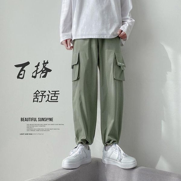 men's running style multi pocket casual pants streetwear fashion trend trousers 8 color black/green joggers sweatpants
men's running style multi pocket casual pants streetwear fashion trend trousers 8 color black/green joggers sweatpants