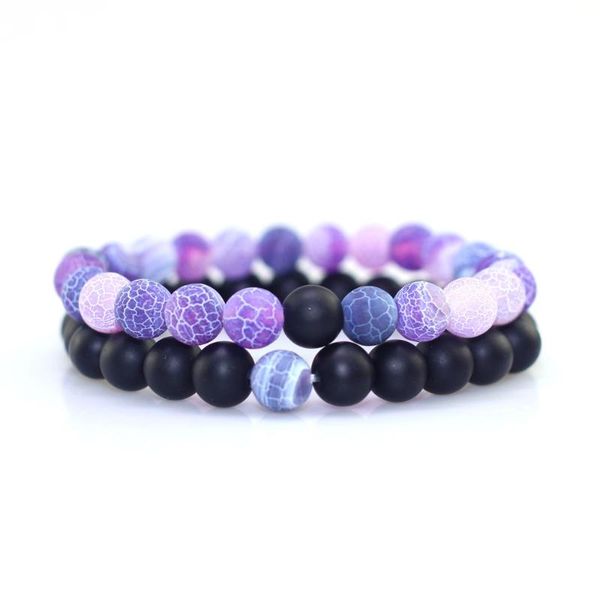 charm bracelets set bracelet lovers natural fusion rock frosted beads yoga men's and women's elastic rope jewelry, Golden;silver
charm bracelets set bracelet lovers natural fusion rock frosted beads yoga men's and women's elastic rope jewelry, Golden;silver