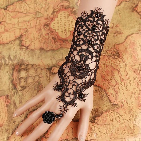 bridal gloves black short disco dance performance player costume party fingerless lady girl, White
bridal gloves black short disco dance performance player costume party fingerless lady girl, White