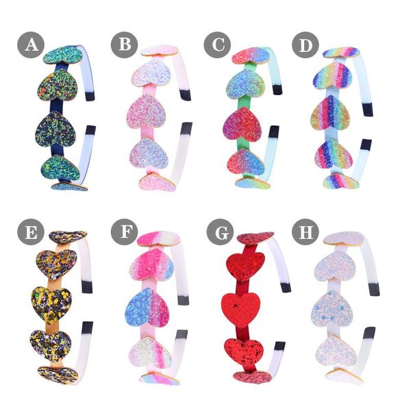 hair accessories glitter heart girls headbands rainbow heart-shaped hairbands multicolor kawaii band for children accessories#50, Slivery;white
hair accessories glitter heart girls headbands rainbow heart-shaped hairbands multicolor kawaii band for children accessories#50, Slivery;white