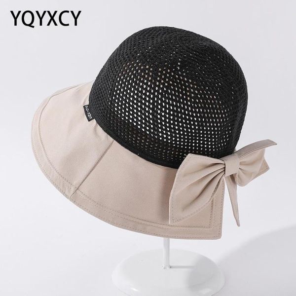 bucket hat women knitted with bow fisherman cap summer sunshade sun protection sunhat visor female wide brim hats, Blue;gray
bucket hat women knitted with bow fisherman cap summer sunshade sun protection sunhat visor female wide brim hats, Blue;gray