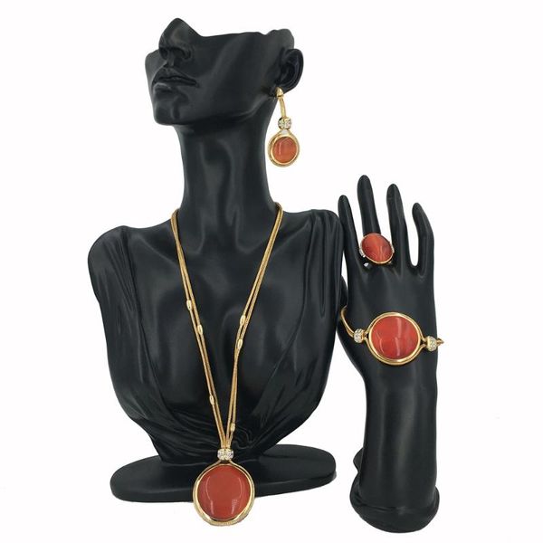 earrings & necklace mejewelry fashion multicolor cubic zirconia gold color drop bracelet pendant ring jewelry sets for women, Silver
earrings & necklace mejewelry fashion multicolor cubic zirconia gold color drop bracelet pendant ring jewelry sets for women, Silver