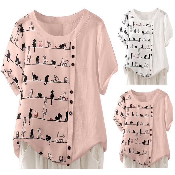 women's t-shirt 2021 women summer t shirt female plus size casual fashion harajuku print clothing short-sleeved haut femme, White
women's t-shirt 2021 women summer t shirt female plus size casual fashion harajuku print clothing short-sleeved haut femme, White