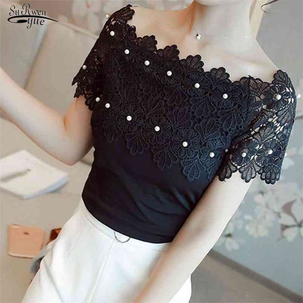 summer casual women and blouses short sleeve hollow out fashion elegant ladies lace patchwork blouse 80f 210421, White
summer casual women and blouses short sleeve hollow out fashion elegant ladies lace patchwork blouse 80f 210421, White