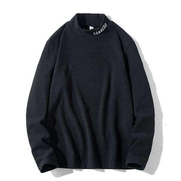 men's hoodies & sweatshirts tehezad spring and in autumn solid male color half turtleneck high sweater breathable fashion base clothes, Black
men's hoodies & sweatshirts tehezad spring and in autumn solid male color half turtleneck high sweater breathable fashion base clothes, Black