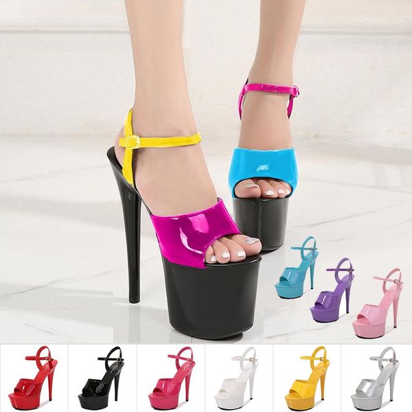 sandals women shoes 2021 brand high heel open toe platform mixed colors stilettos gladiator roman femme, Black
sandals women shoes 2021 brand high heel open toe platform mixed colors stilettos gladiator roman femme, Black
