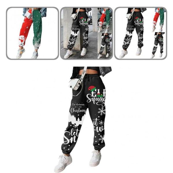women's pants & capris xmas sweatpants ankle length streetwear soft christmas elements women sport for running, Black;white
women's pants & capris xmas sweatpants ankle length streetwear soft christmas elements women sport for running, Black;white