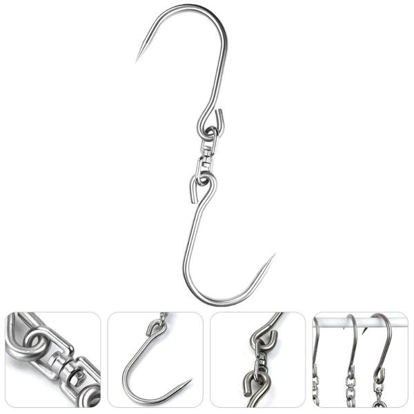 hooks & rails 1pc household heavy-duty hook stainless steel s-shaped kitchen bacon
hooks & rails 1pc household heavy-duty hook stainless steel s-shaped kitchen bacon