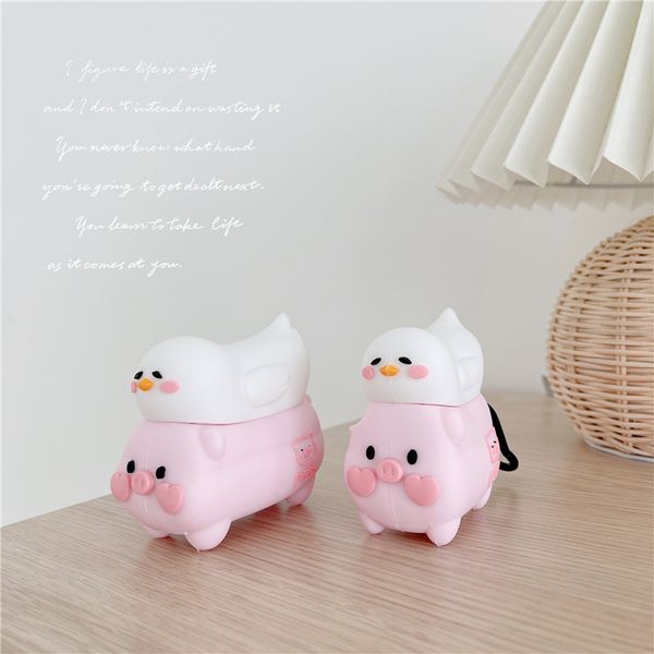 cute pet pig duck 3d cases for airpods 1 2 pro cartoon animal soft silicone wireless bluetooth headset cover protection
cute pet pig duck 3d cases for airpods 1 2 pro cartoon animal soft silicone wireless bluetooth headset cover protection
