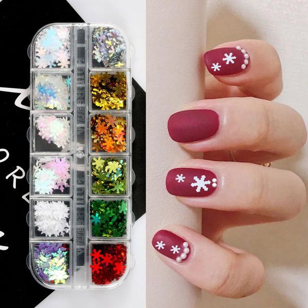 boxed laser snowflake flakes christmas sequins series nail art holographic fashion accessories decorations, Silver;gold
boxed laser snowflake flakes christmas sequins series nail art holographic fashion accessories decorations, Silver;gold