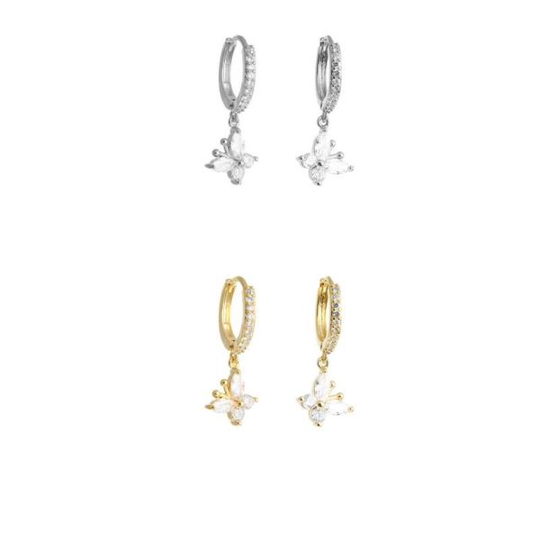 hoop & huggie wholesale cute butterfly zircon pendant drop earrings for women piercing earring jewelry accessories 2022 trend, Golden;silver
hoop & huggie wholesale cute butterfly zircon pendant drop earrings for women piercing earring jewelry accessories 2022 trend, Golden;silver