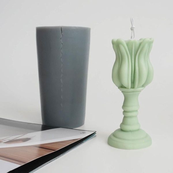 craft tools candle silicone mold tulip diy handmade mould for children to cultivate hands-on interest in making gifts
craft tools candle silicone mold tulip diy handmade mould for children to cultivate hands-on interest in making gifts