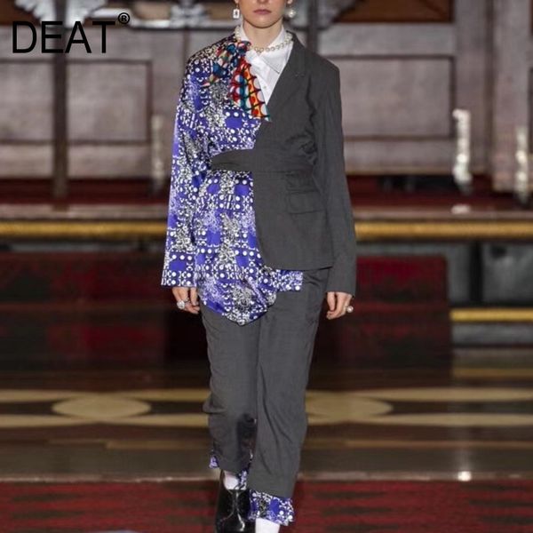 spring and summer fashion women clothes turn-down collar full sleeves spliced patchwork blazer pants set 210421, White;black
spring and summer fashion women clothes turn-down collar full sleeves spliced patchwork blazer pants set 210421, White;black