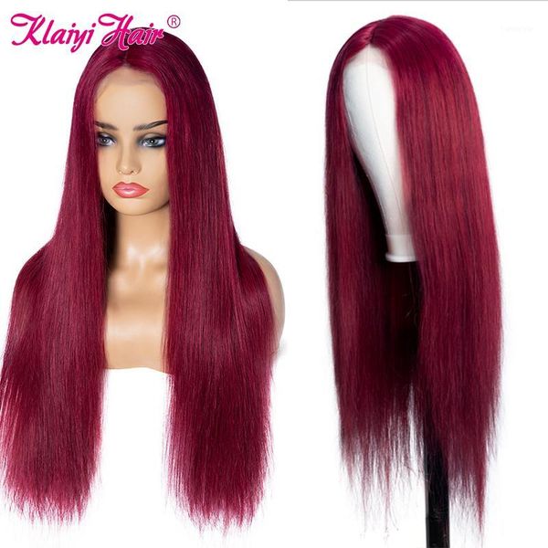 klaiyi hair 4x4 fake scalp straight wig 150% density brazilian burgundy lace for women pre plucked1, Black;brown
klaiyi hair 4x4 fake scalp straight wig 150% density brazilian burgundy lace for women pre plucked1, Black;brown