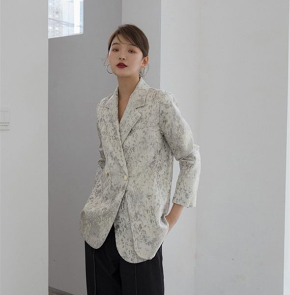 blazers women's jacket design casual niche sense spring dress 2021 retro temperament hong kong style korean loose british suit, White;black
blazers women's jacket design casual niche sense spring dress 2021 retro temperament hong kong style korean loose british suit, White;black