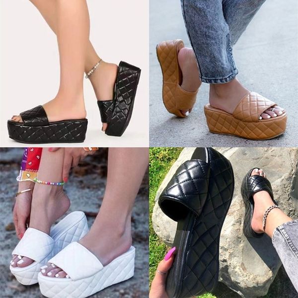 women plus size slippers summer shoes solid color flat thick-soled scuffs pu patent leather flips flops evening holiday party wear beachwear, Black
women plus size slippers summer shoes solid color flat thick-soled scuffs pu patent leather flips flops evening holiday party wear beachwear, Black