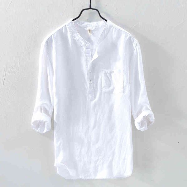 men's t-shirts arrival three-quarter sleeve solid shirts men brand summer white mens stand collar fashion shirt male camisa tkov, White;black
men's t-shirts arrival three-quarter sleeve solid shirts men brand summer white mens stand collar fashion shirt male camisa tkov, White;black
