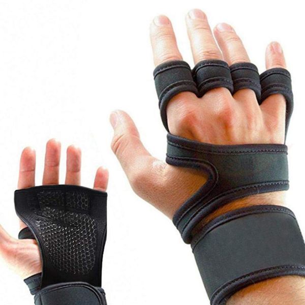 wrist support anti slip weight lifting gloves half finger body building training sports exercise sport workout breathable gym, Black;red
wrist support anti slip weight lifting gloves half finger body building training sports exercise sport workout breathable gym, Black;red